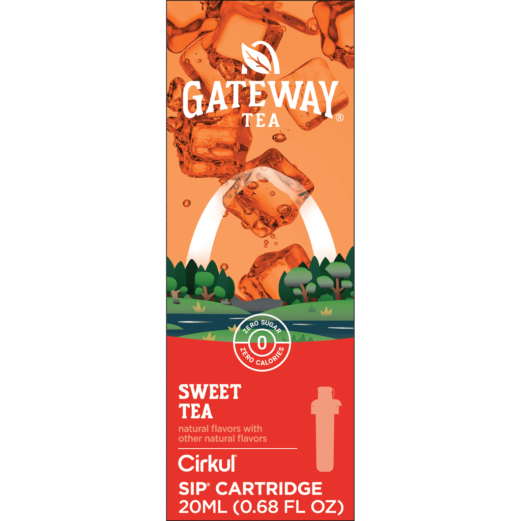 Cirkul Gateway Sweet Tea Naturally Caffeinated Instant Iced Tea Concentrate 0.68 fl oz Cartridge