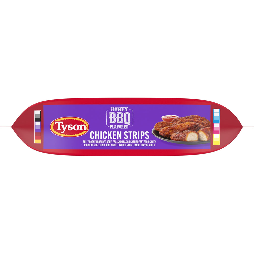 Tyson Honey BBQ Flavored Chicken Strips Frozen 25 Oz
