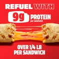 Hot Pockets Hickory Ham and Cheddar Cheese Crispy Crust Frozen Sandwich 54 Oz