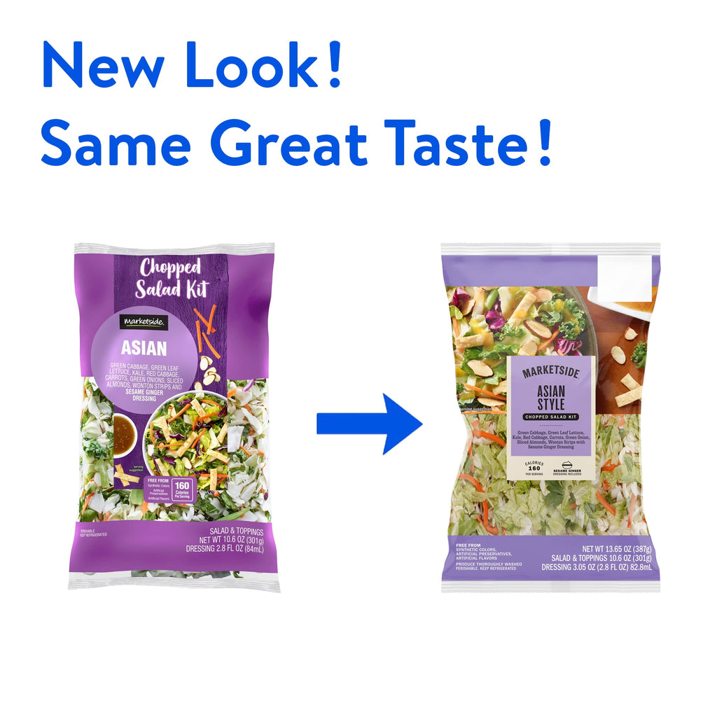Fresh Marketside Asian Chopped Salad Kit 10.6 Oz Bag