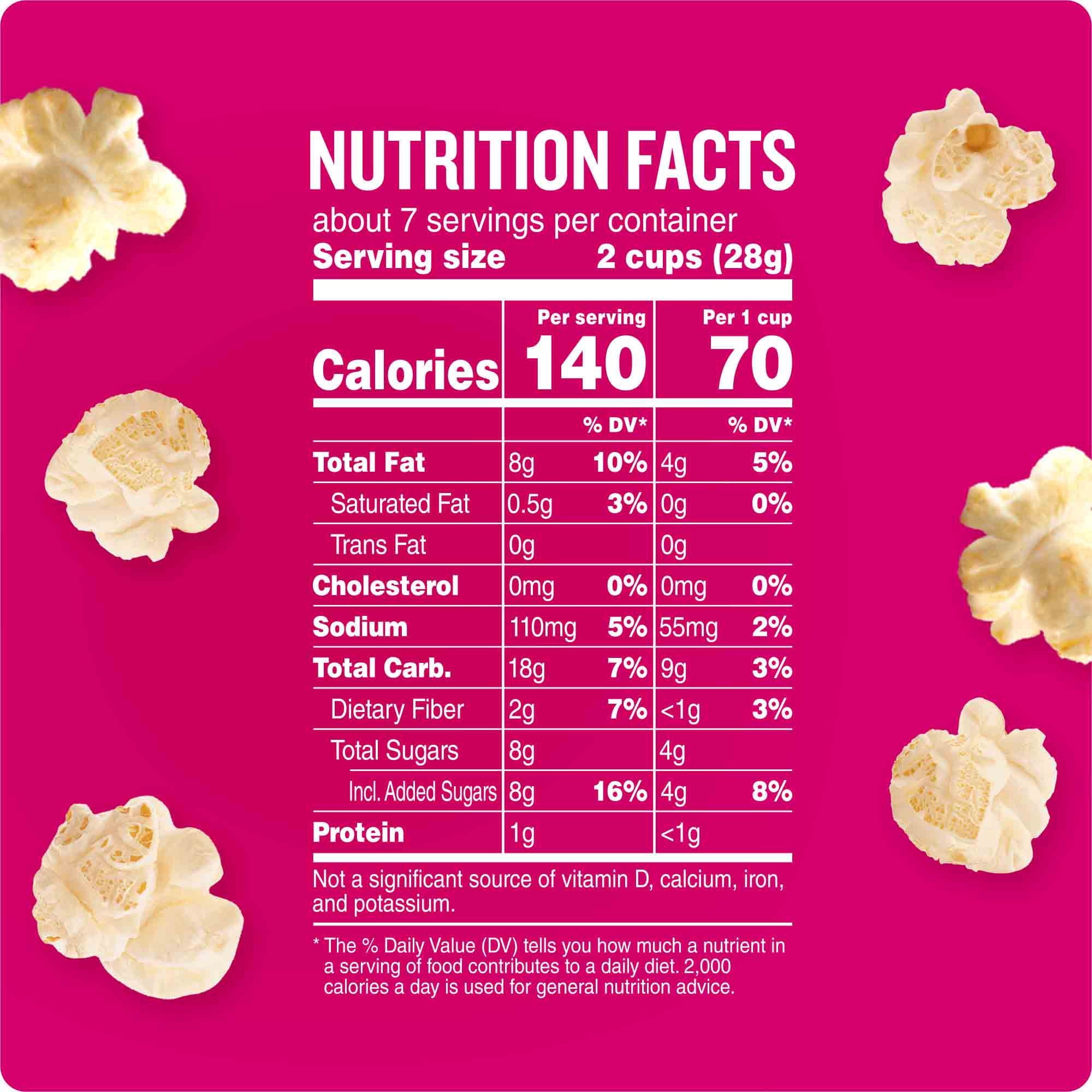 Sweet & Salty Kettle Corn Popcorn 7 Oz 1 Count Angie's BOOMCHICKAPOP