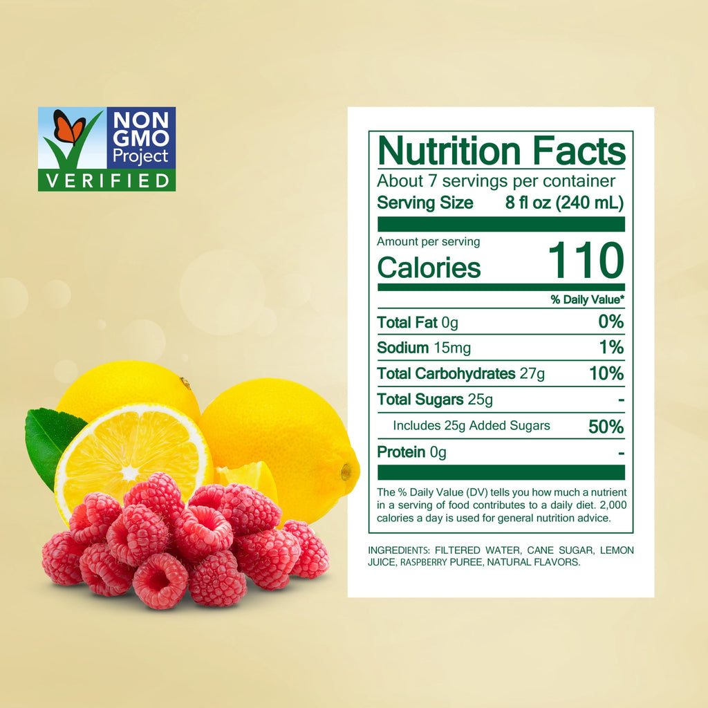 Simply Lemonade with Raspberry Bottle 52 fl oz