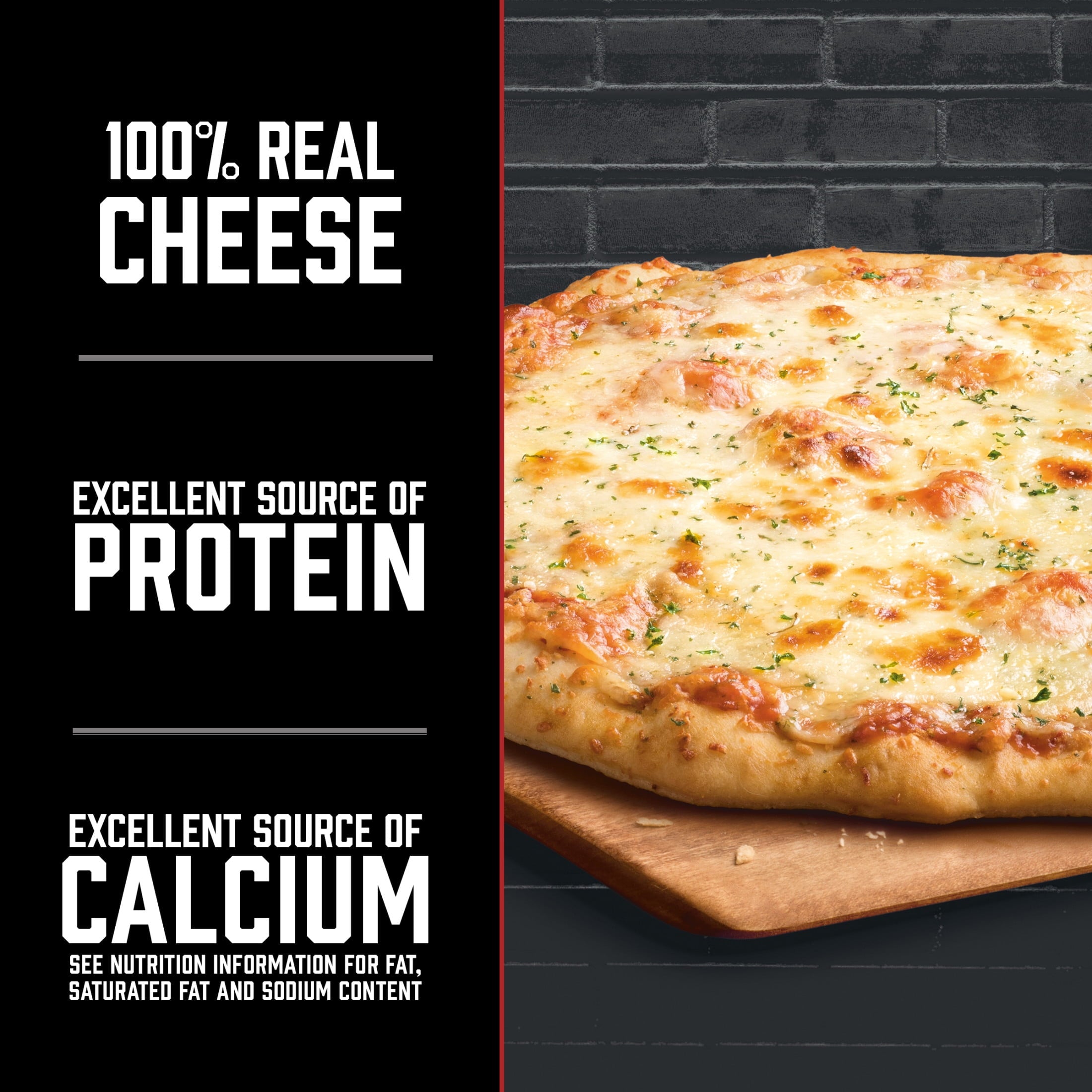 Red Baron Brick Oven Crust Cheese-Trio Pizza Frozen 17.82 Oz