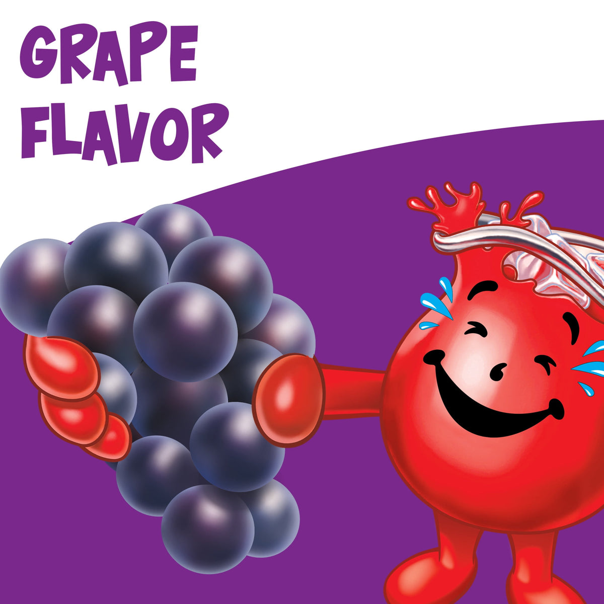 Kool-Aid Unsweetened Grape Powdered Drink Mix 0.14 oz Packet