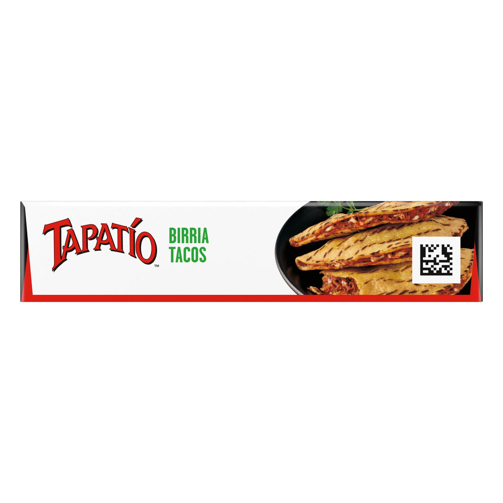 Tapatío Birria Tacos Beef Frozen Mexican Food 6 Oz