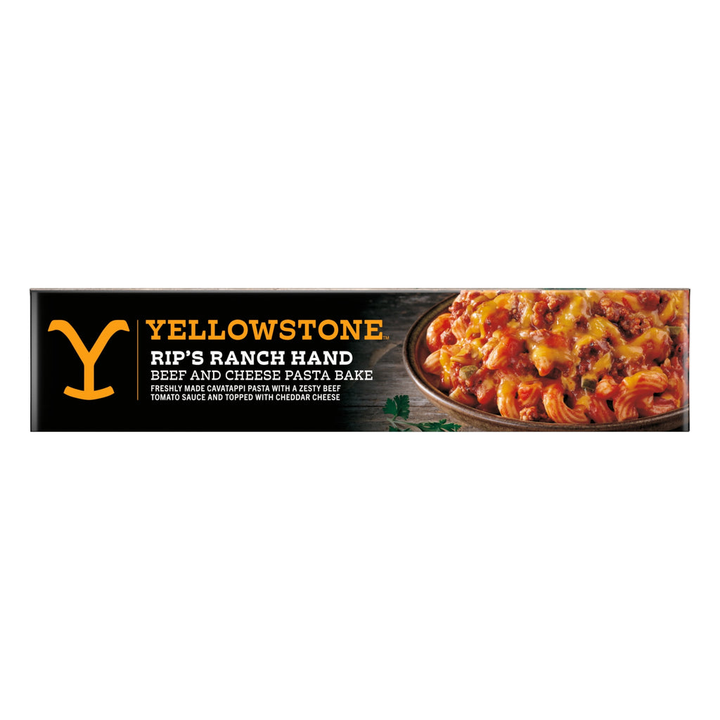 Yellowstone Beef and Cheese Pasta Bake Frozen Meal 14 Oz