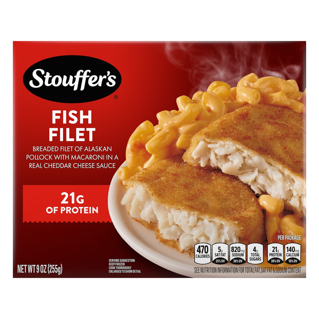 Stouffer's Fish Filet Frozen Meal 9 Oz
