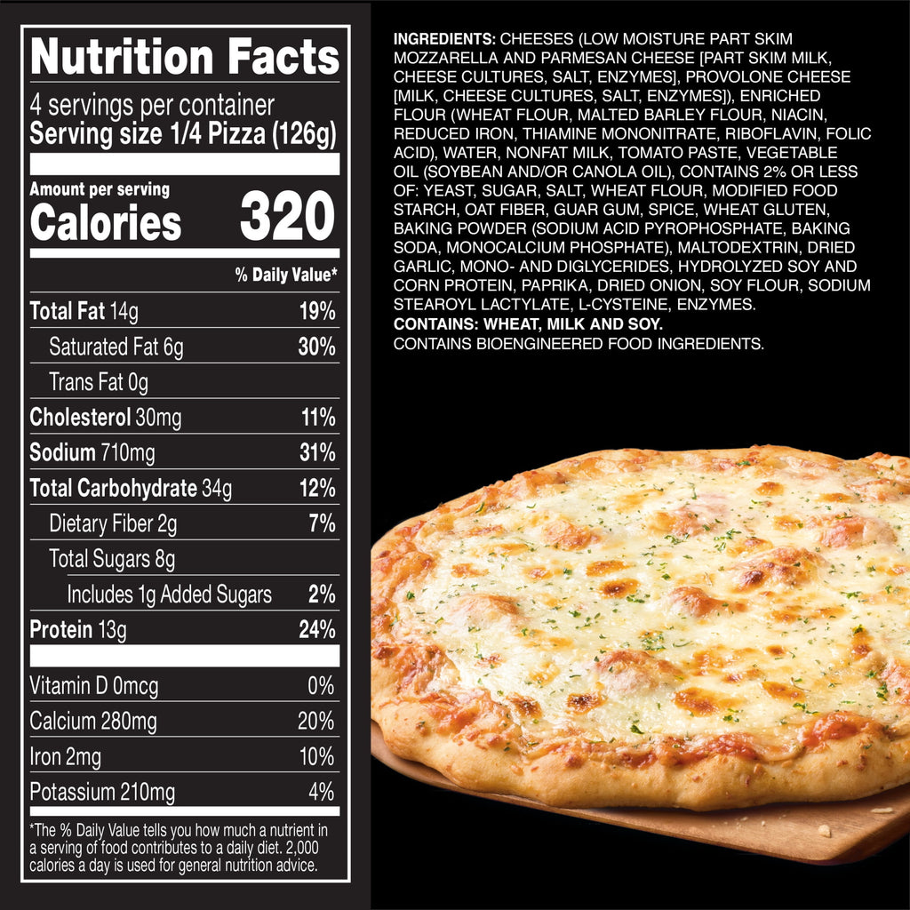 Red Baron Brick Oven Crust Cheese-Trio Pizza Frozen 17.82 Oz