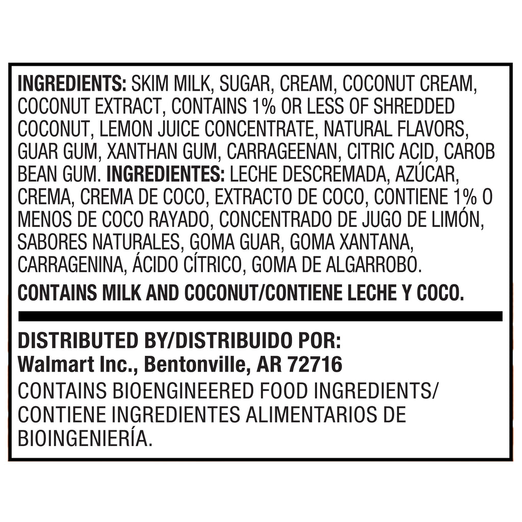 Great Value Coconut Cream Fruit Bars 6 Count 15 Fl Oz