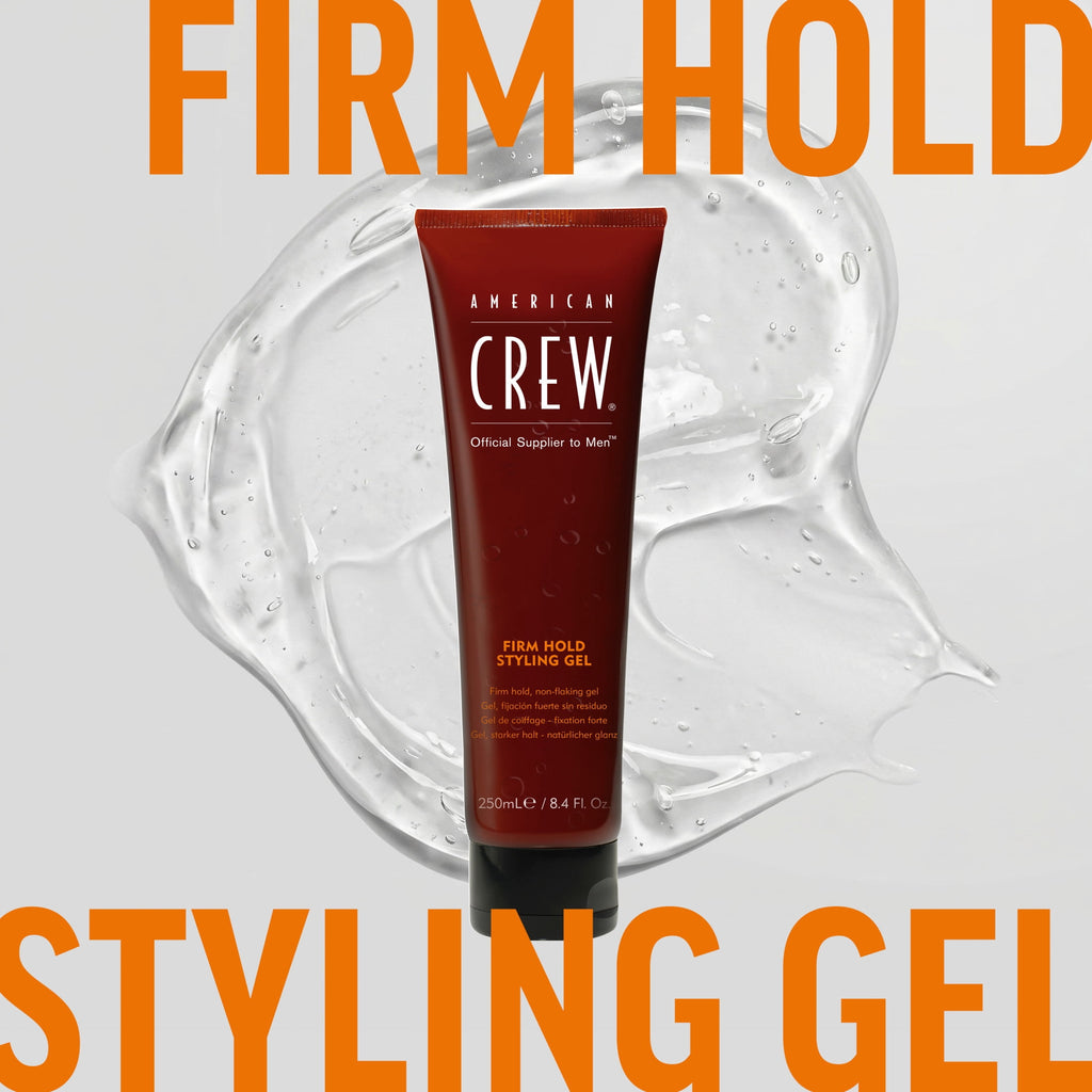 American Crew Men's Hair Styling Gel Firm Hold Non-Flaking 8.4 fl oz