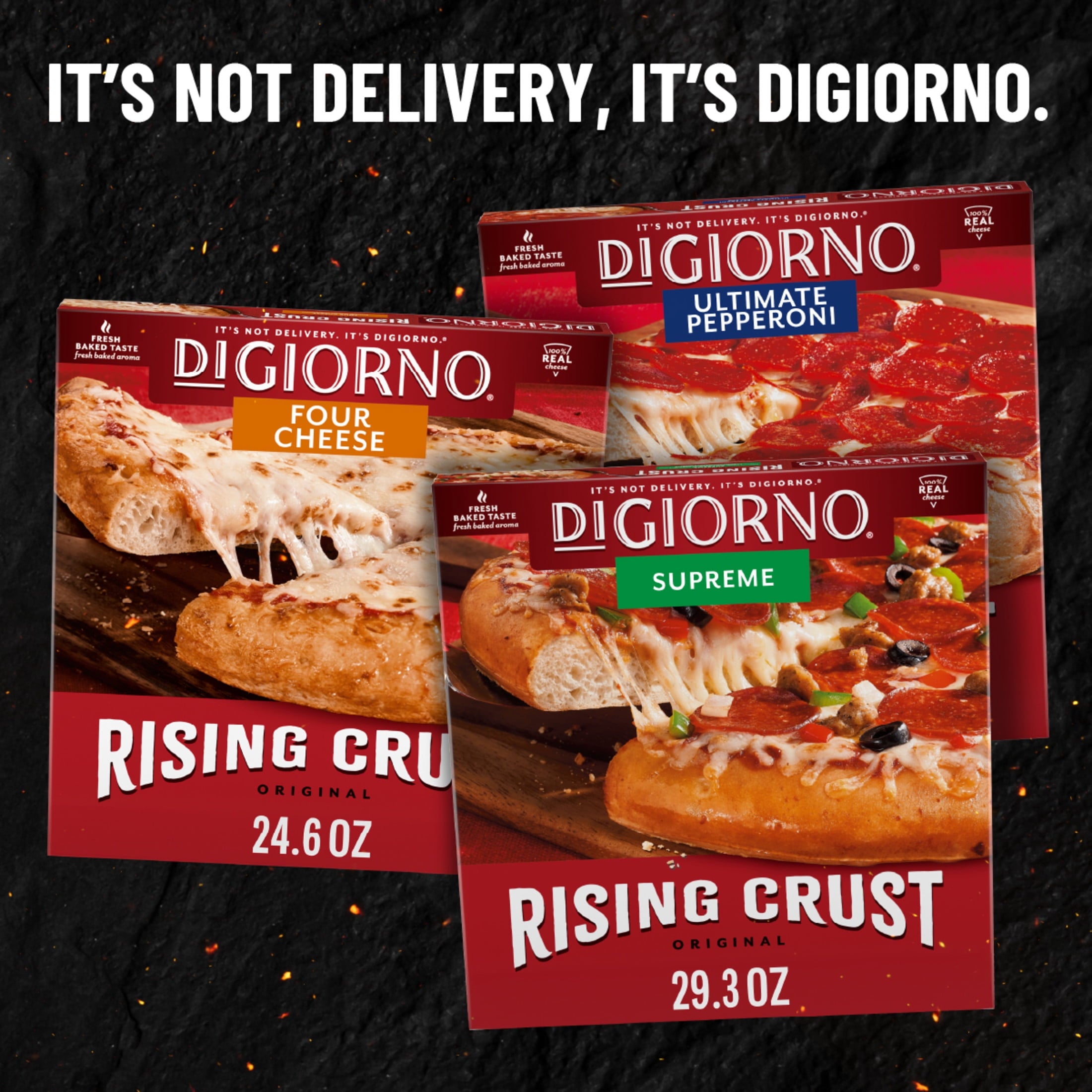 DiGiorno Supreme Rising Crust Frozen Pizza 29.3 Oz