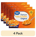 Great Value Premium Original Shells & Cheese 12 Oz 4 Pack