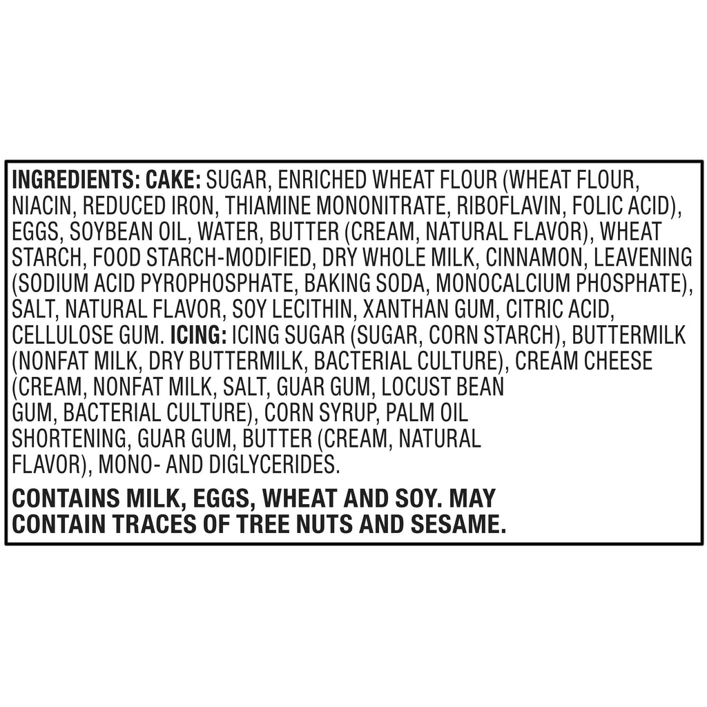 Iced Cinnamon Sliced Loaf Cake 14.1 Oz 8 Count Marketside