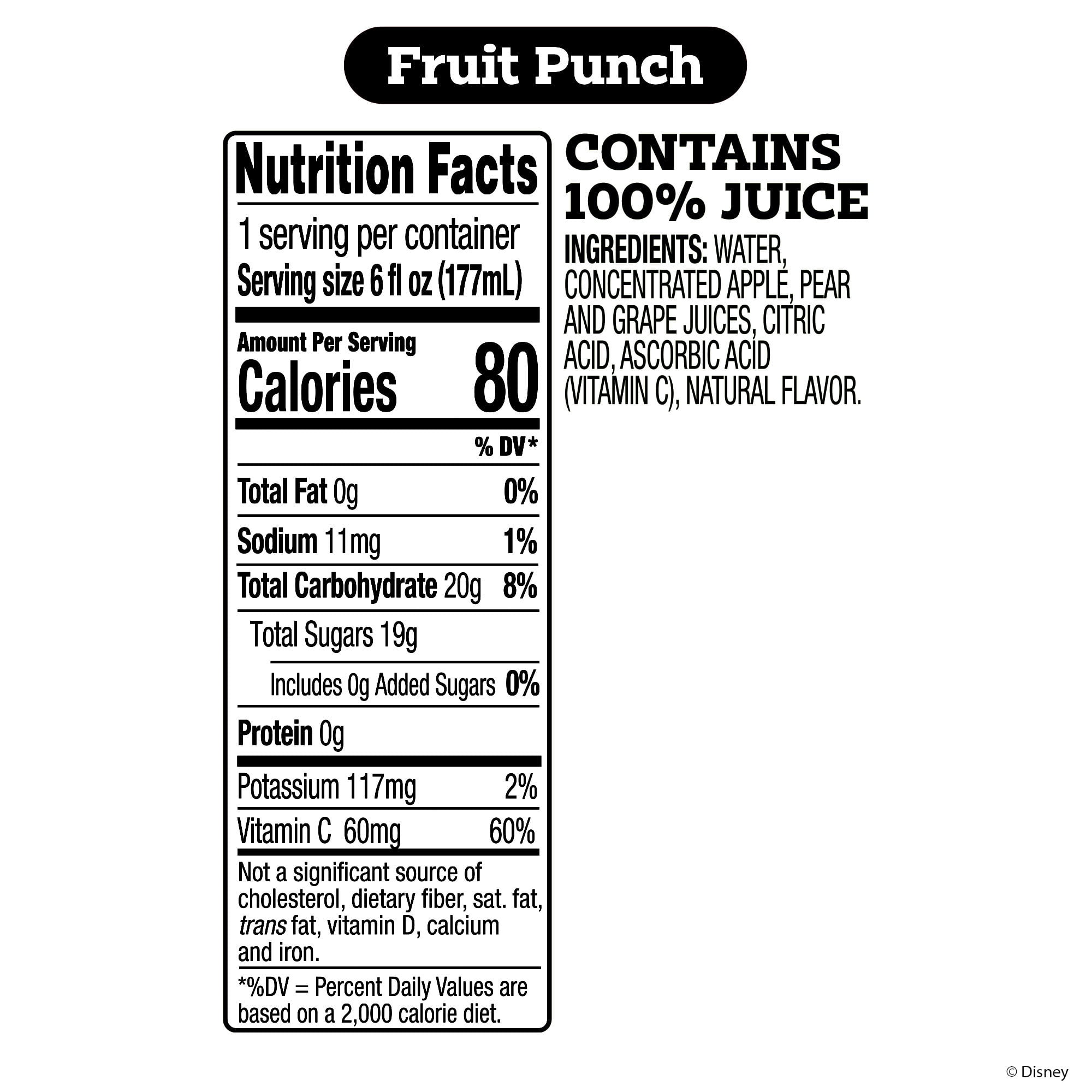 Good2grow Marvel's Spider-Man 100% Fruit Punch Juice 6 fl oz