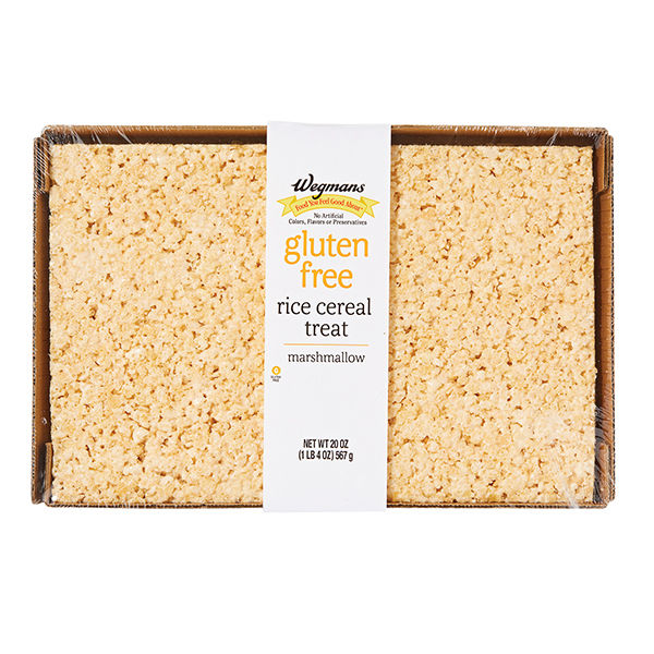 Wegmans Gluten Free Marshmallow Rice Cereal Treat 20 oz