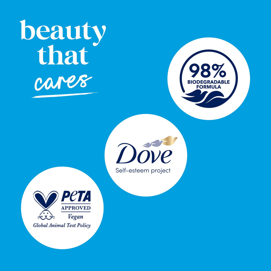 Dove Gentle Exfoliating Body Wash Sea Minerals Moisturizing Cleanser 30.6 fl oz