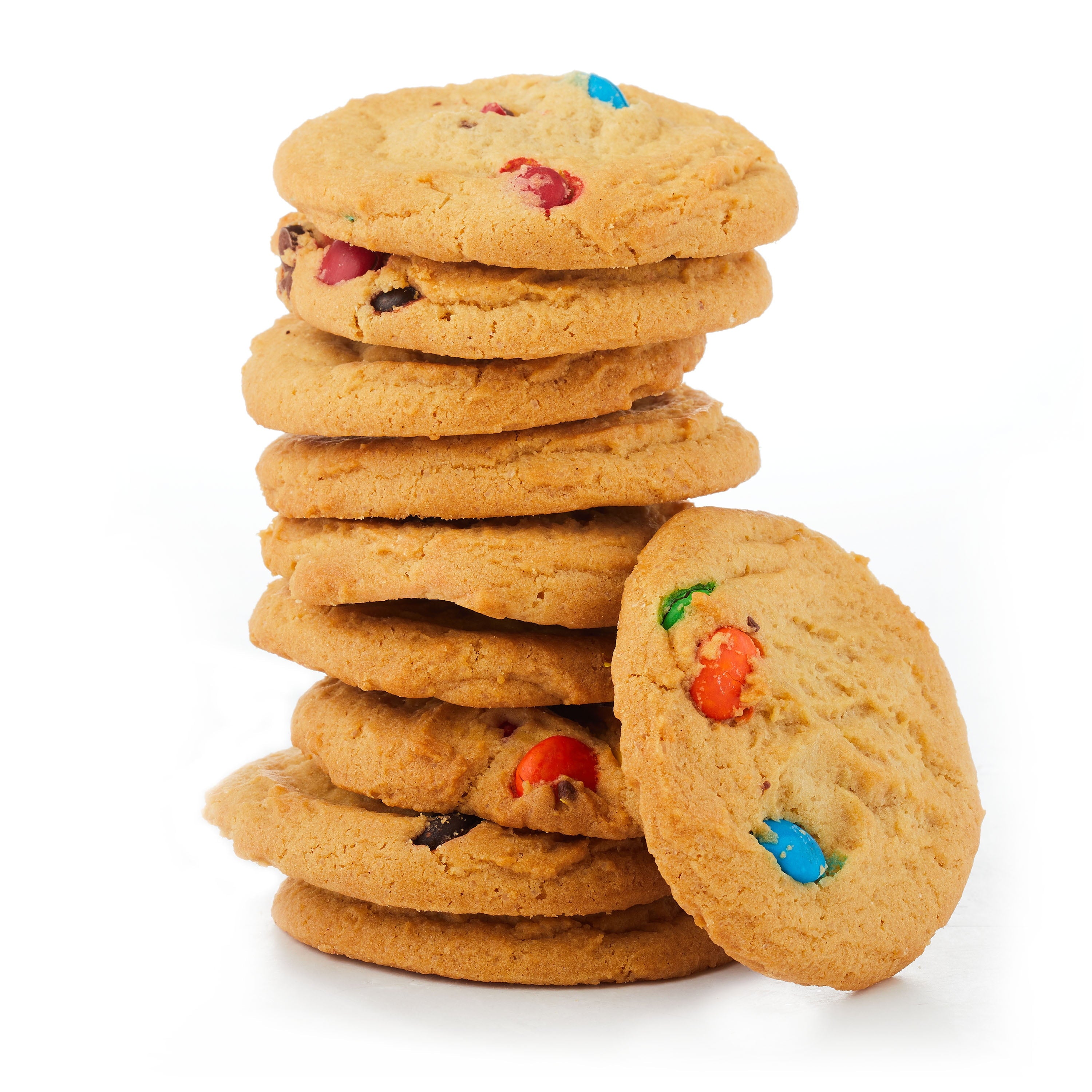 Cookies Made With M&M's Candies 14 Oz 10 Count Freshness Guaranteed