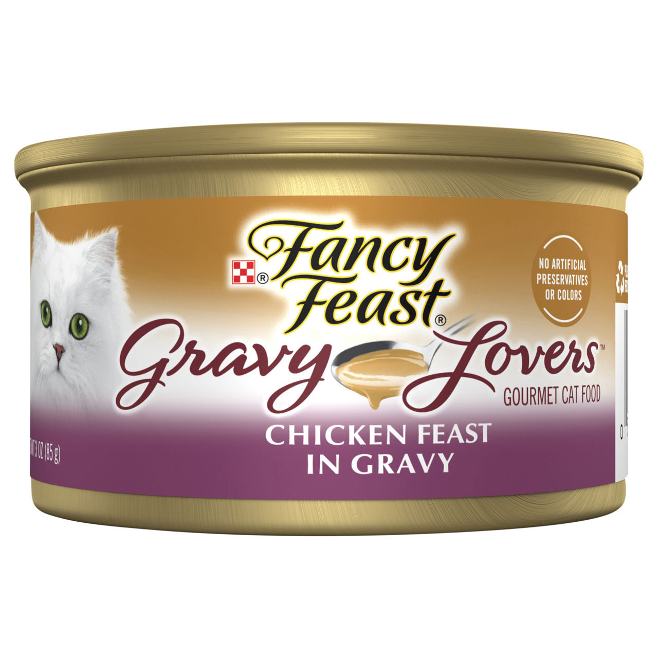 Fancy Feast Gravy Lovers Gourmet Chicken Feast Cat Food 3 oz