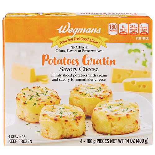Wegmans Savory Cheese Potatoes Gratin 14 Oz