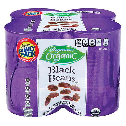 Wegmans Organic Black Beans 60 Oz