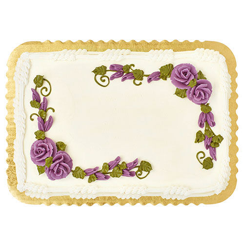 Wegmans 1/4 Sheet Marble Cake with Buttercreme 40 oz