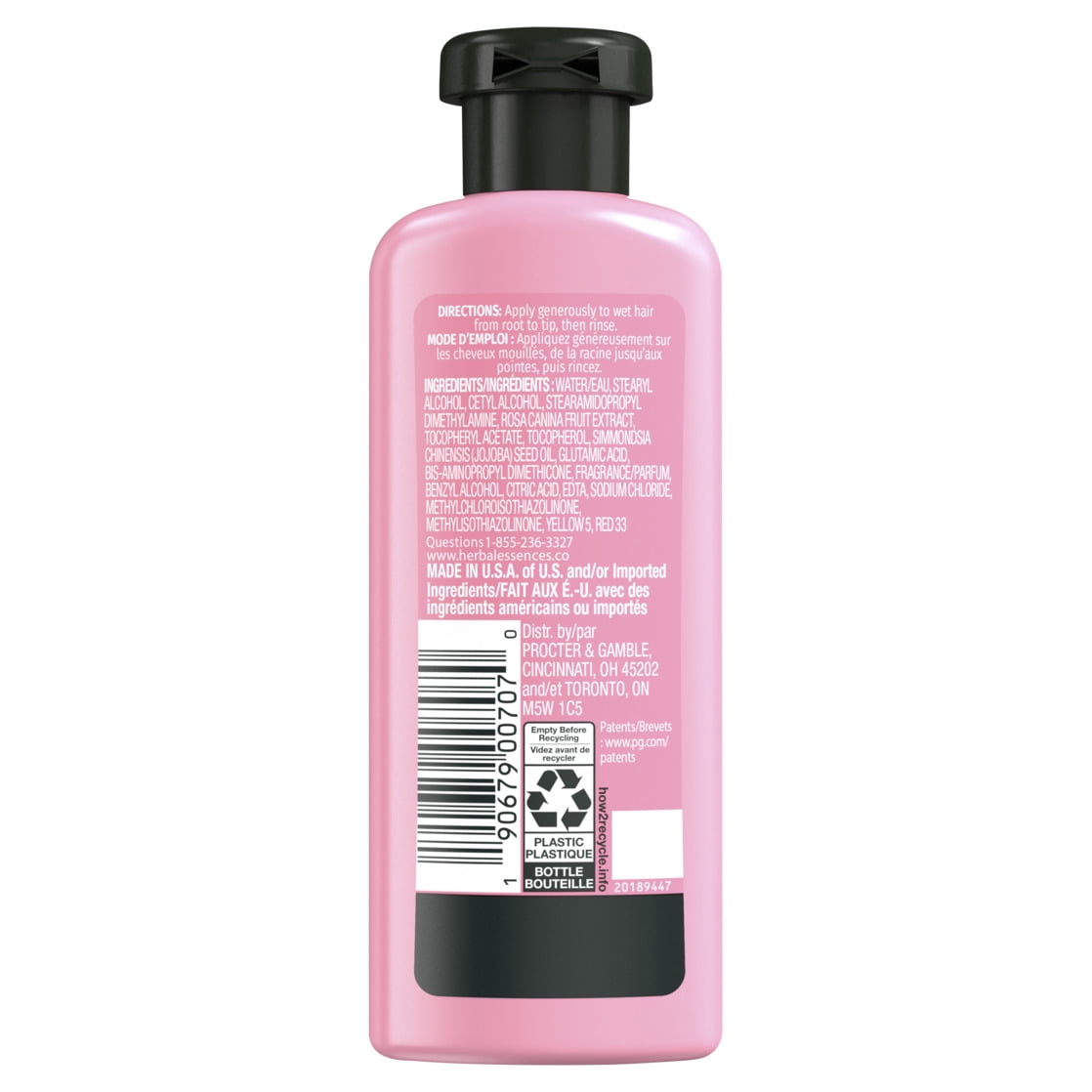 Herbal Essences Rose Hips Smooth Conditioner Travel Size 3.38 fl oz