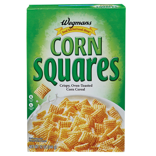 Wegmans Corn Squares Cereal 12 oz