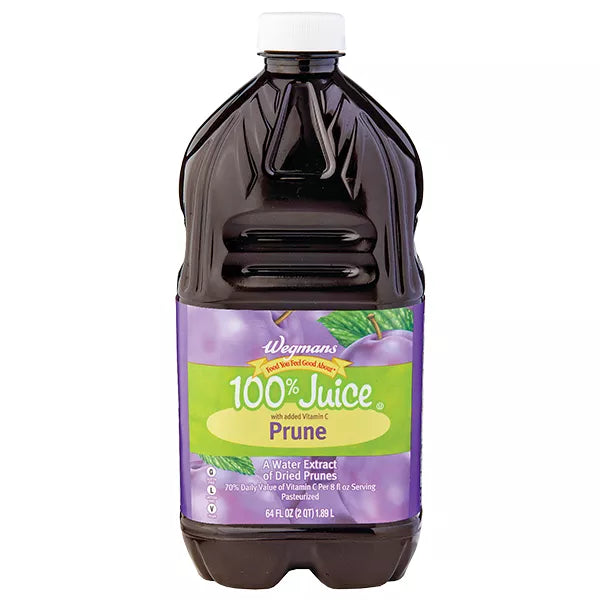 Wegmans 100% Prune Juice
64 fl. oz.
