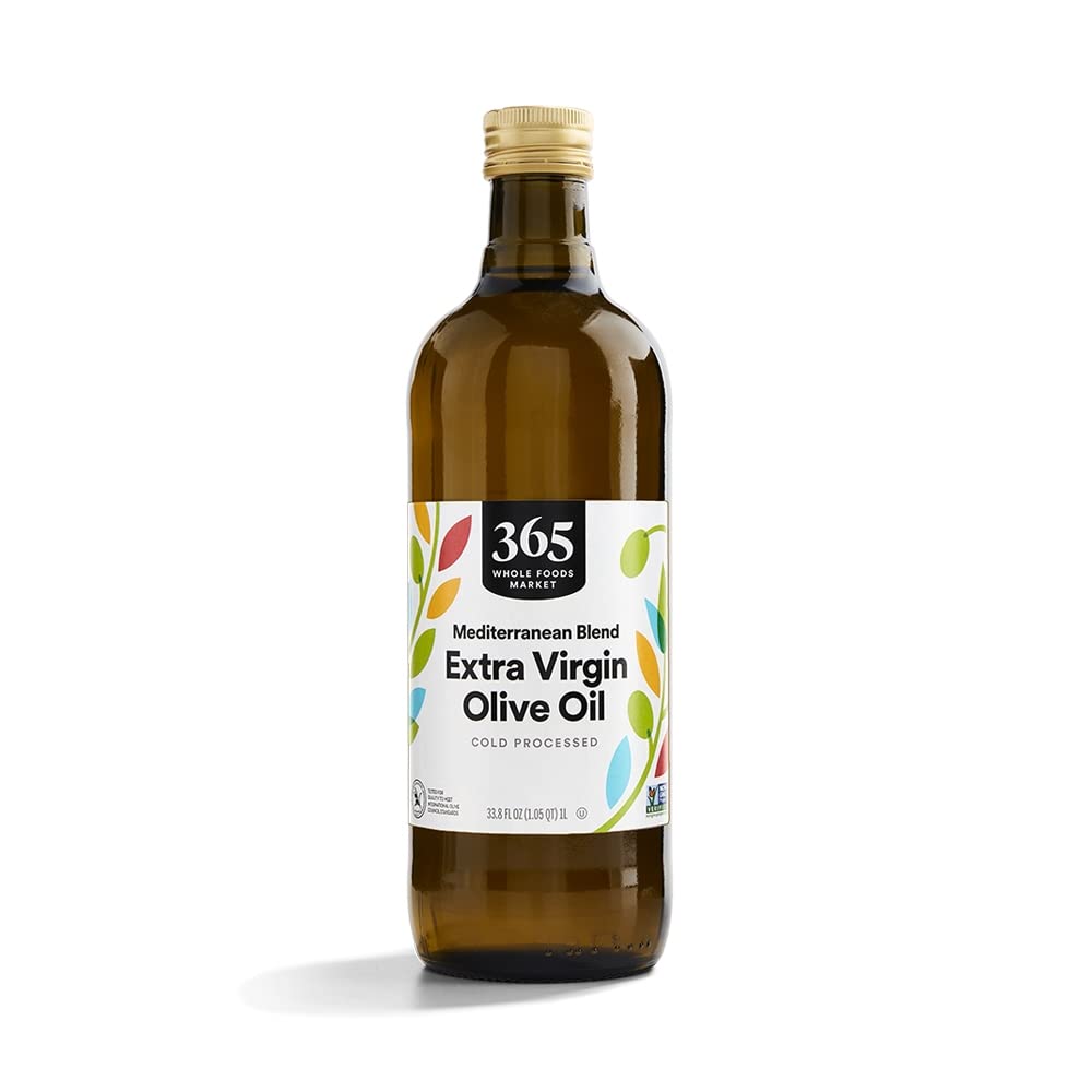 Extra Virgin Mediterranean Olive Oil 33.8 Fl Oz 1 Count 365 by Whole Foods Market
