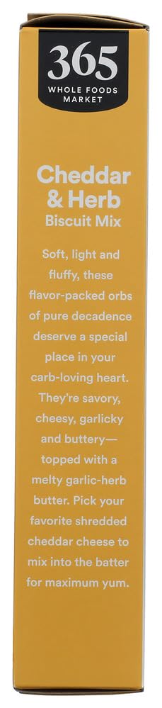 Cheddar And Herb Biscuit Mix 12 Oz 365 By Whole Foods Market