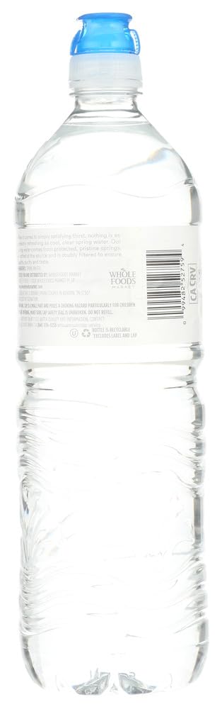 Spring Water Sport Cap 750 Ml 365 By Whole Foods Market