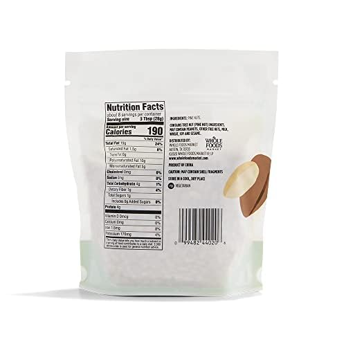 Unsalted Pine Nuts 8 Oz 365 By Whole Foods Market