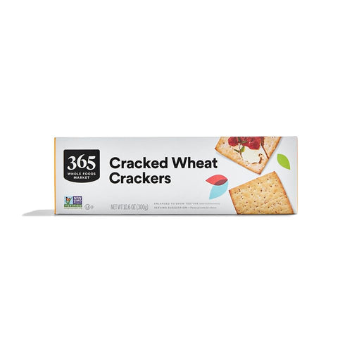 Cracked Wheat Crackers 10.6 Oz 1 Count 365 By Whole Foods Market