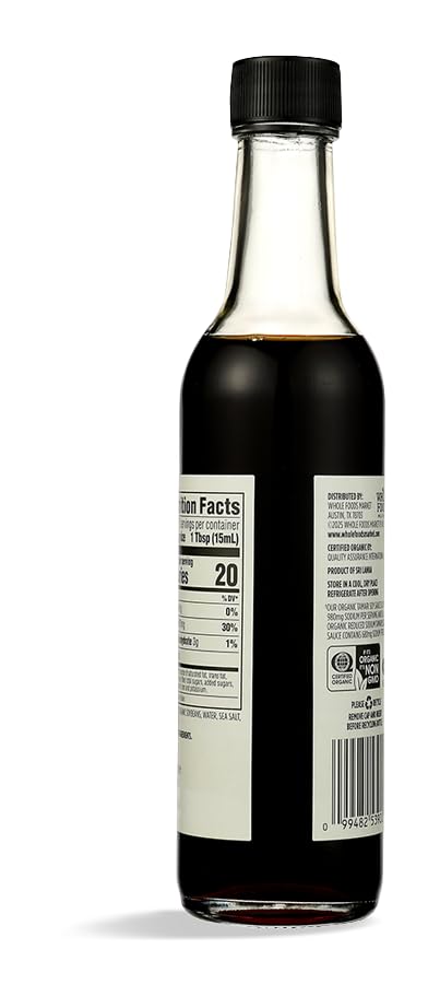 Organic Reduced Sodium Tamari 10 Fl Oz 365 By Whole Foods Market