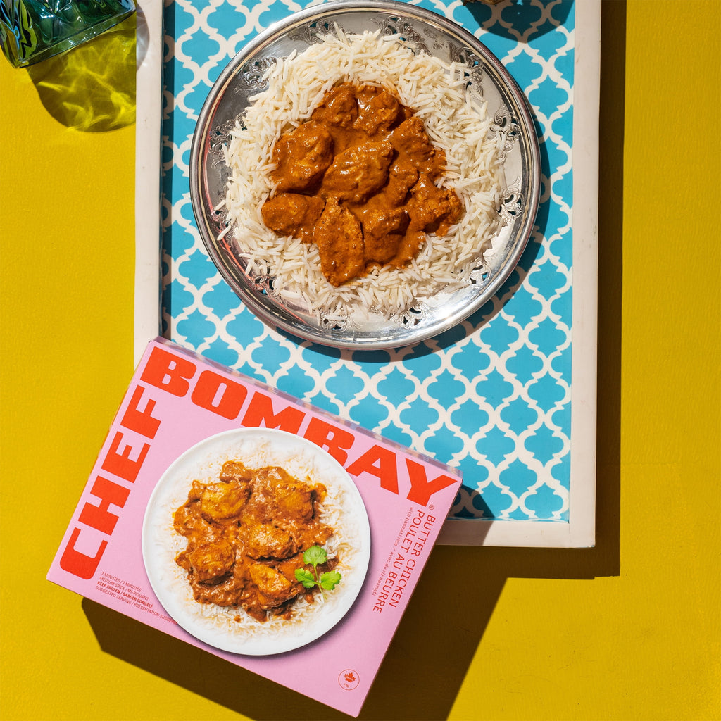 Chef Bombay Butter Chicken with Basmati Rice Frozen Meal 10 Oz