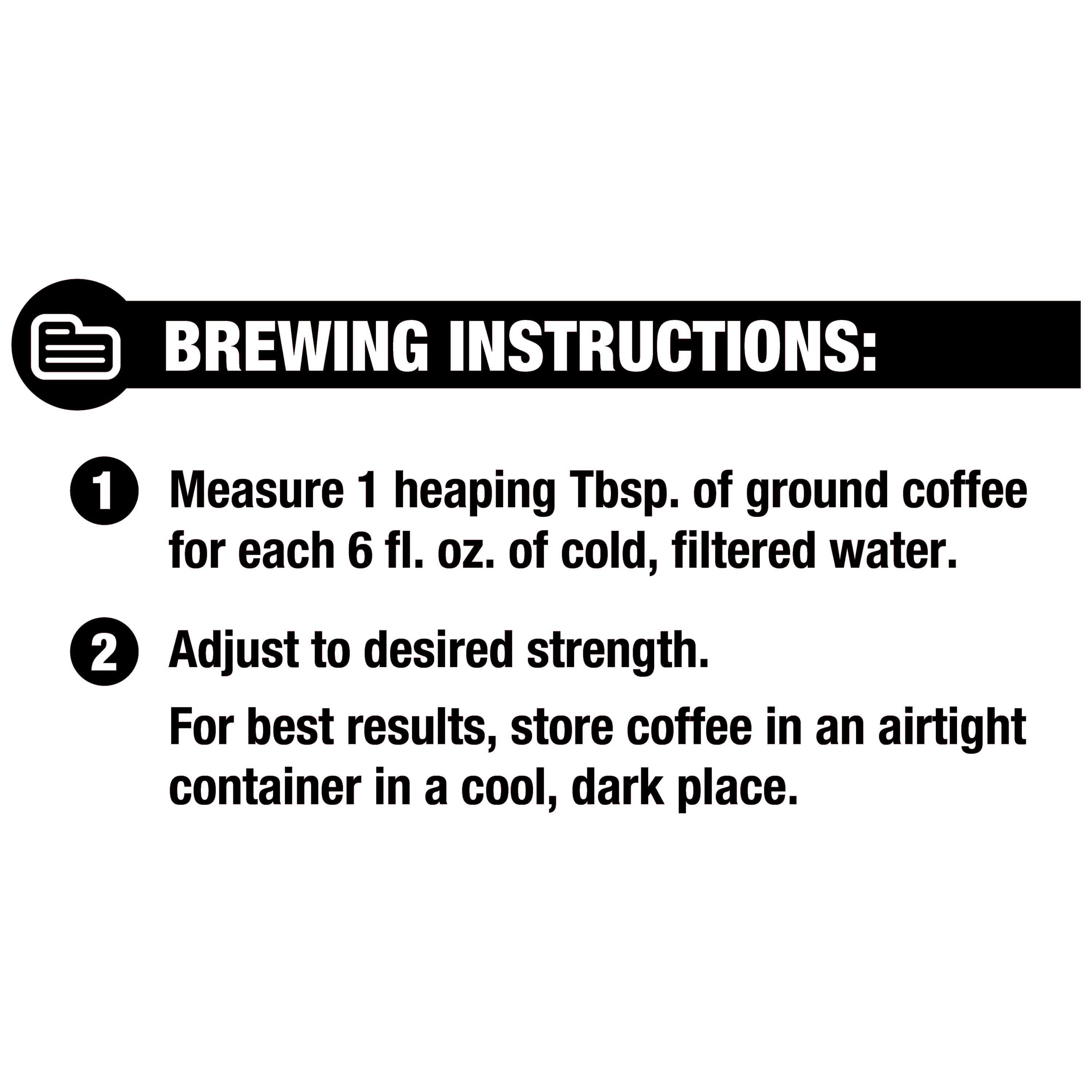 Great Value Naturally Decaffeinated Classic Medium Roast Ground Coffee 25.9 oz Canister