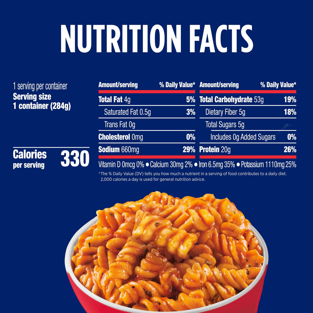 Birds Eye Protein Veggie Pasta With Marinara Frozen Side 10 Oz
