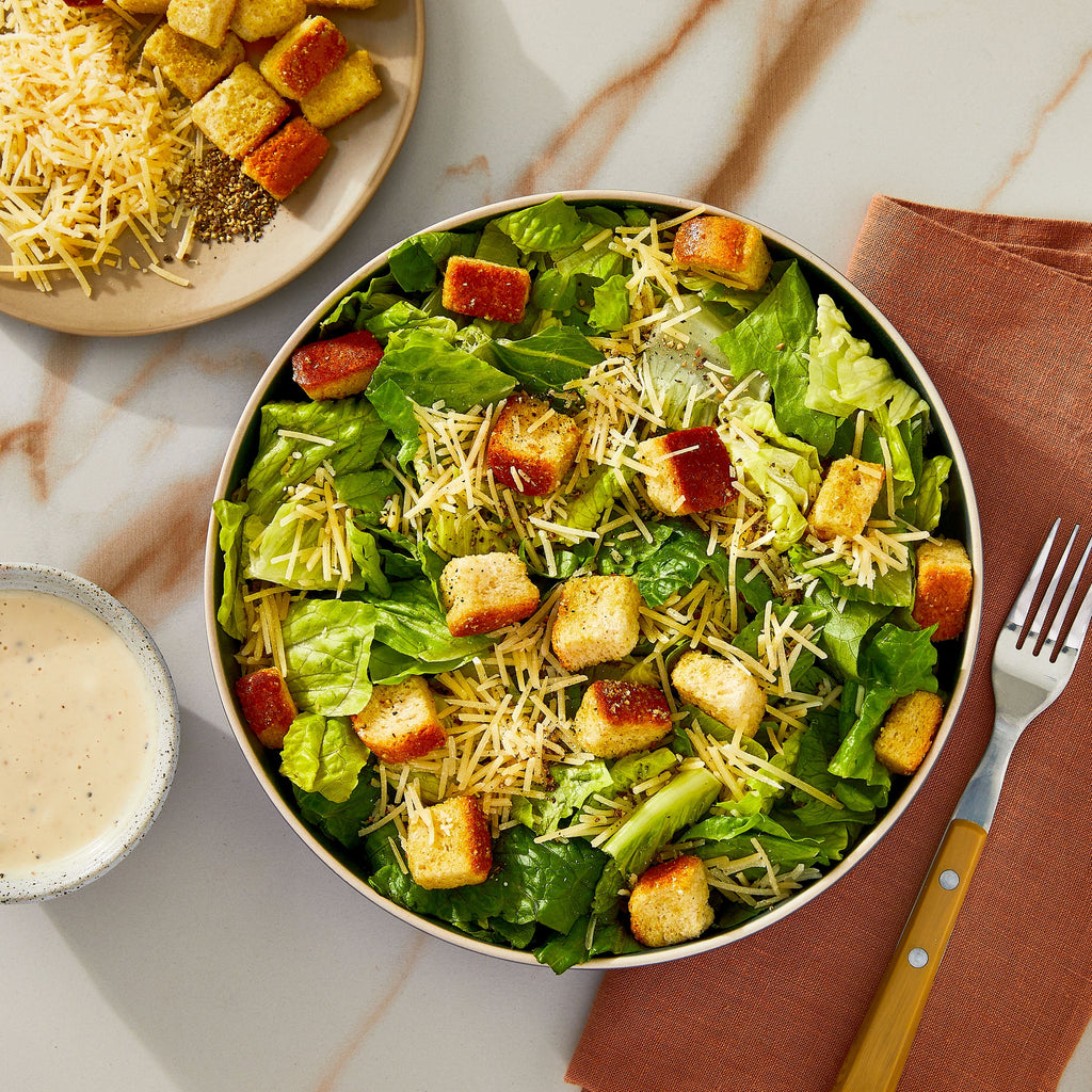Fresh Marketside Caesar Salad Kit Family Size 22.3 Oz