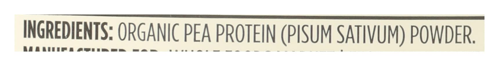 Organic Pea Protein 16 Oz 365 By Whole Foods Market