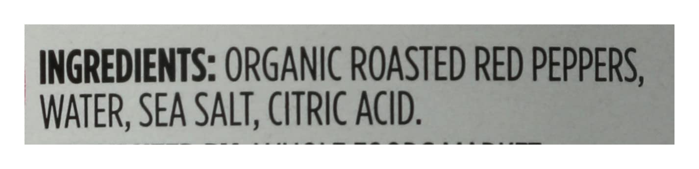 Organic Roasted Red Peppers 16 Oz 365 By Whole Foods Market