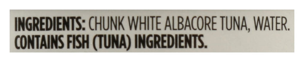 No Salt Albacore Tuna in Water 5 Oz 365 By Whole Foods Market