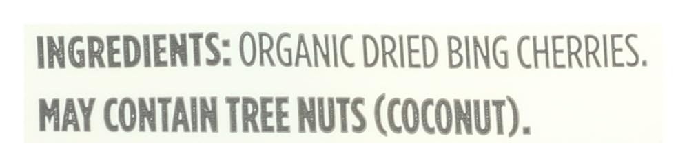 Organic Dried Unsweetened Bing Cherries 8 Oz 365 By Whole Foods Market