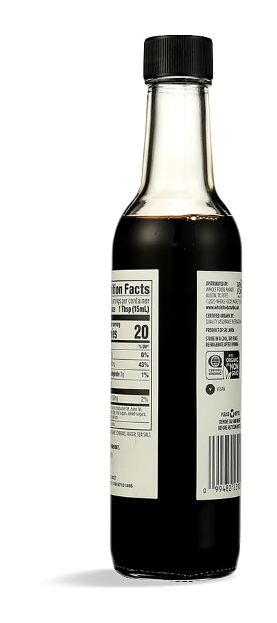 Organic Tamari Reduced Sodium 10 Fl Oz 365 By Whole Foods Market