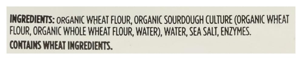 Organic Take & Bake Sourdough Bread 14 Oz Whole Foods Market