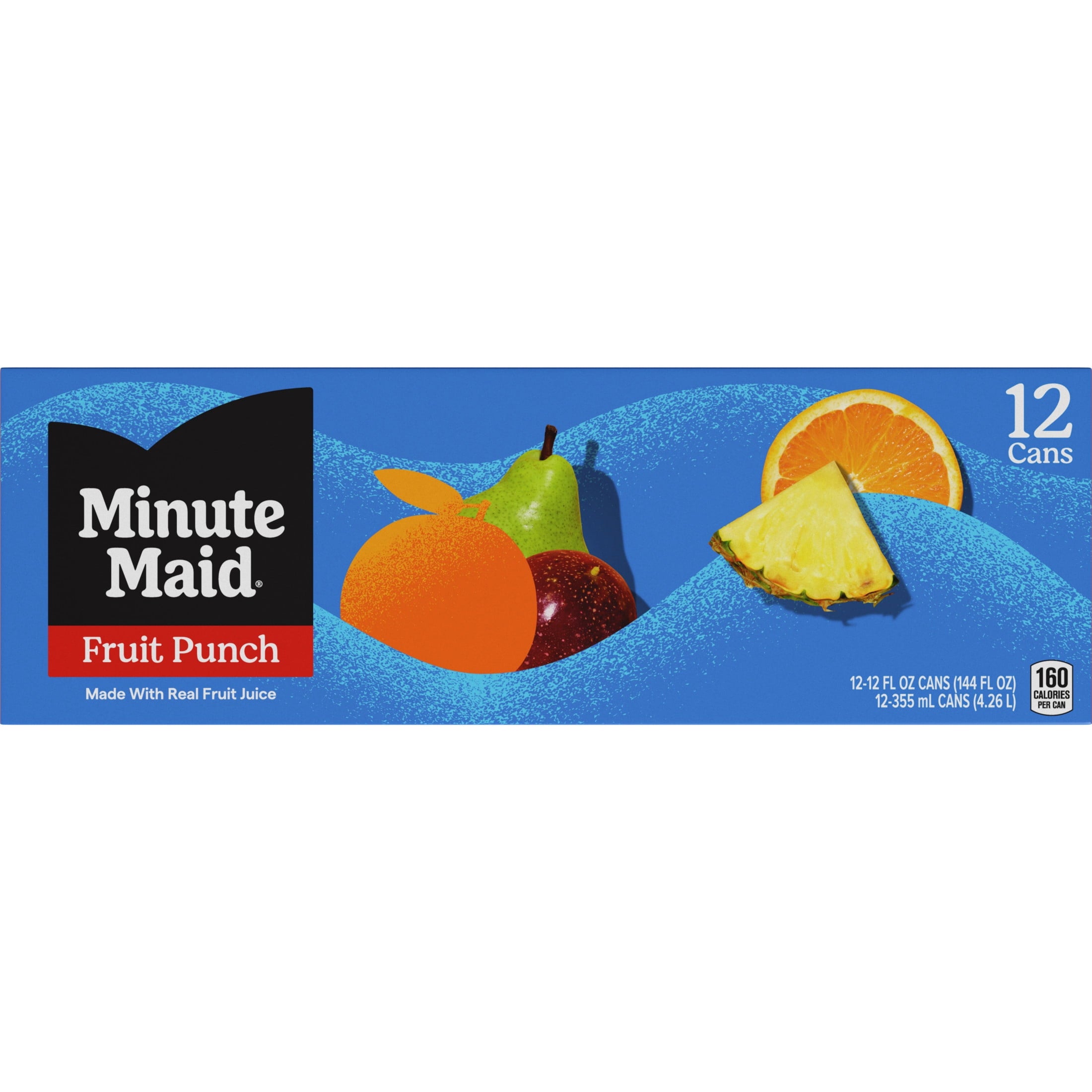 Minute Maid Fruit Punch Juice Drink 12 fl oz 12 Pack