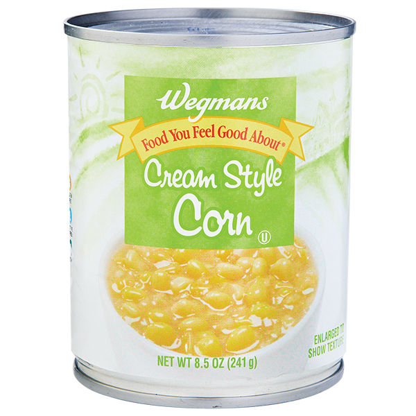 Wegmans Cream Style Corn 8.5 Oz