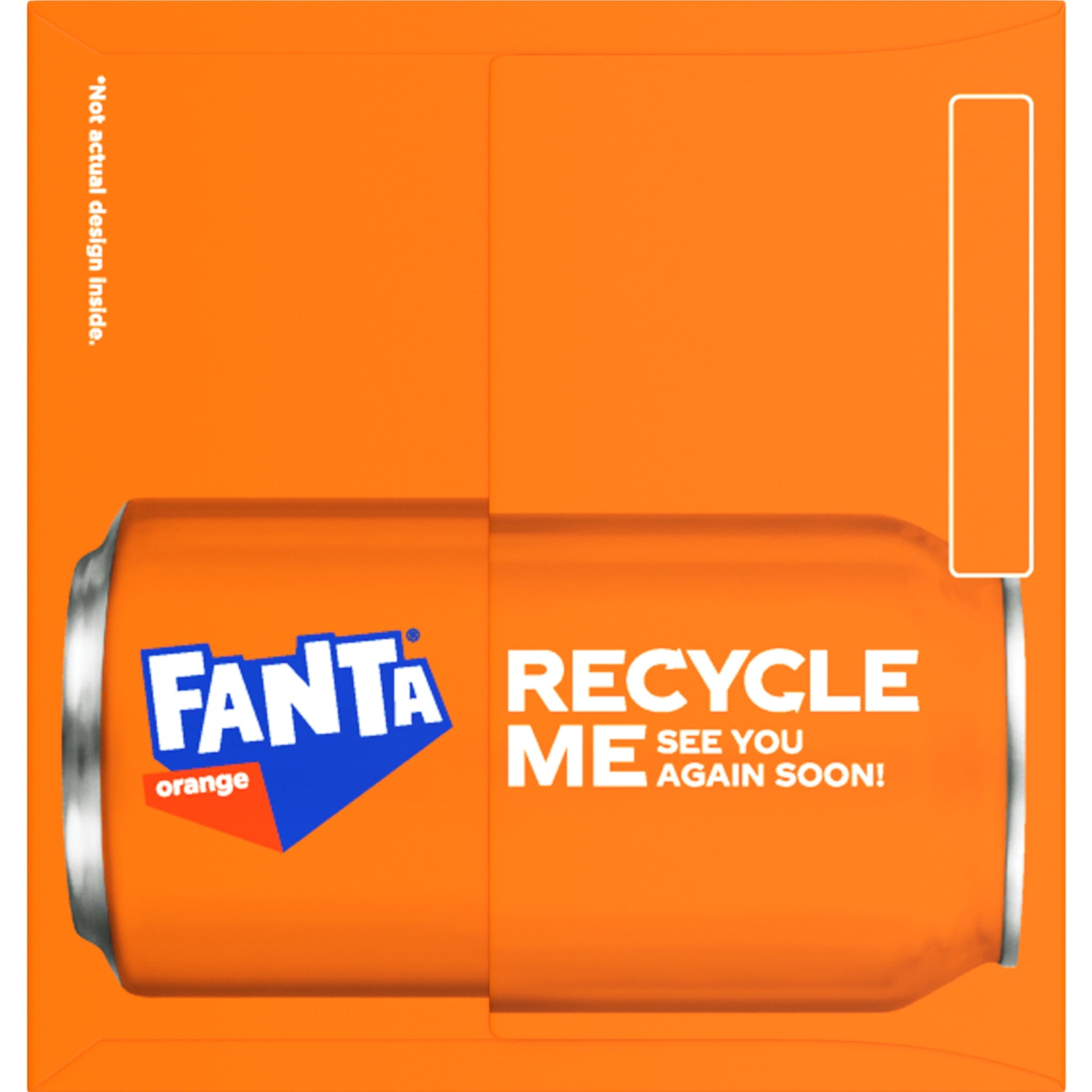 Fanta Orange Soda Pop Fridge Pack Cans 12 Fl Oz 12 Pack