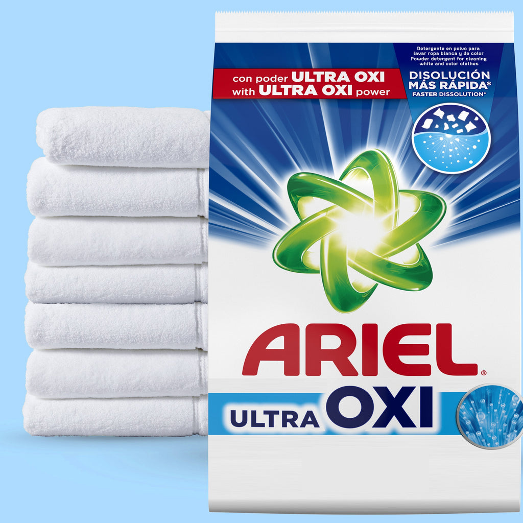 Ariel Ultra Oxi Powder Laundry Detergent Original Scent 52 oz 33 Loads