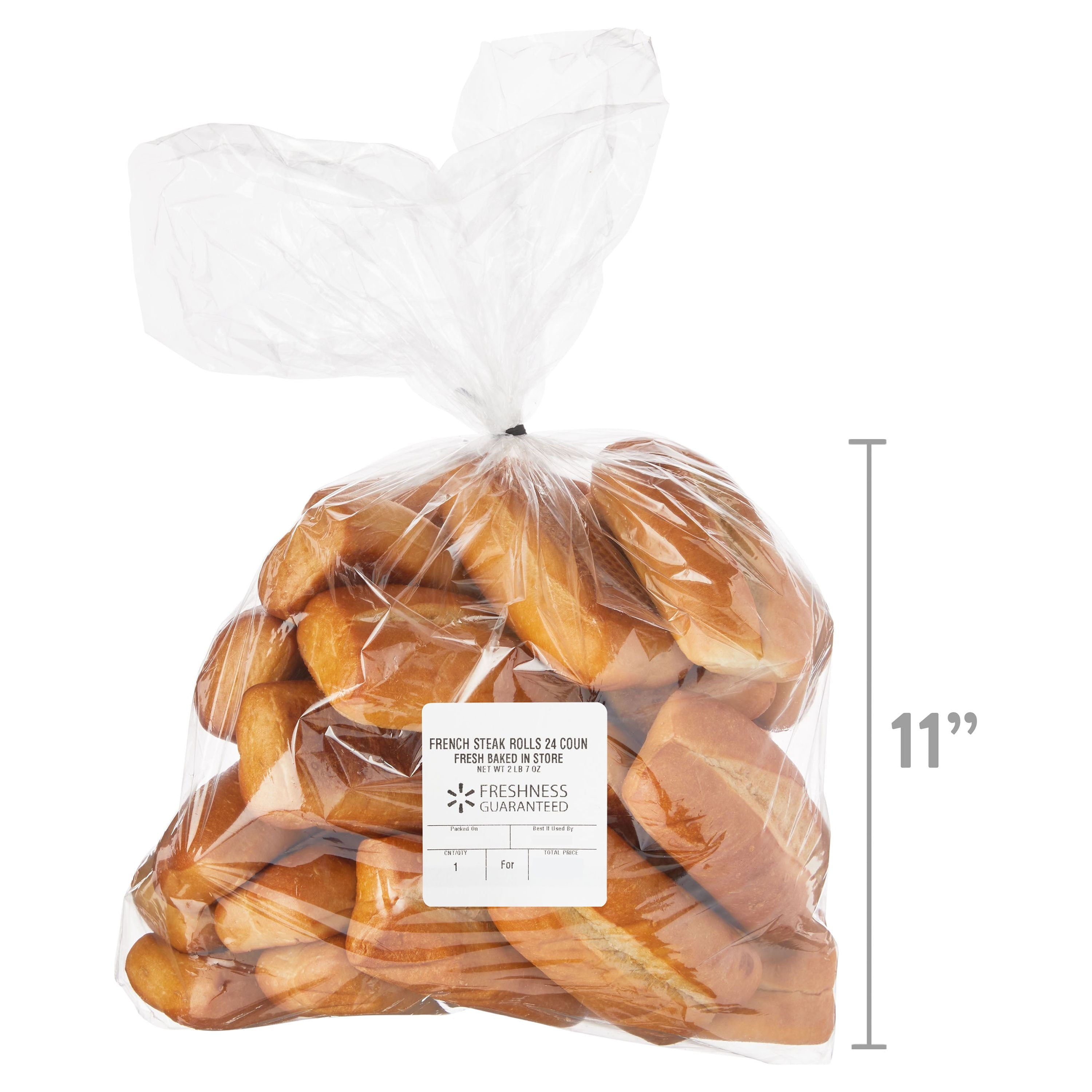 French Steak Rolls 2 Lb 7 Oz 24 Count