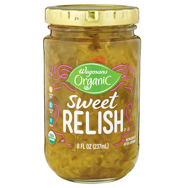 Wegmans Organic Sweet Relish 12 oz